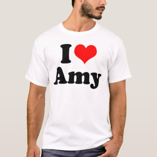 Camiseta Mim Amy do coração/amor
