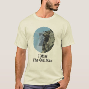 Camiseta Mim ancião da senhorita no t-shirt da montanha