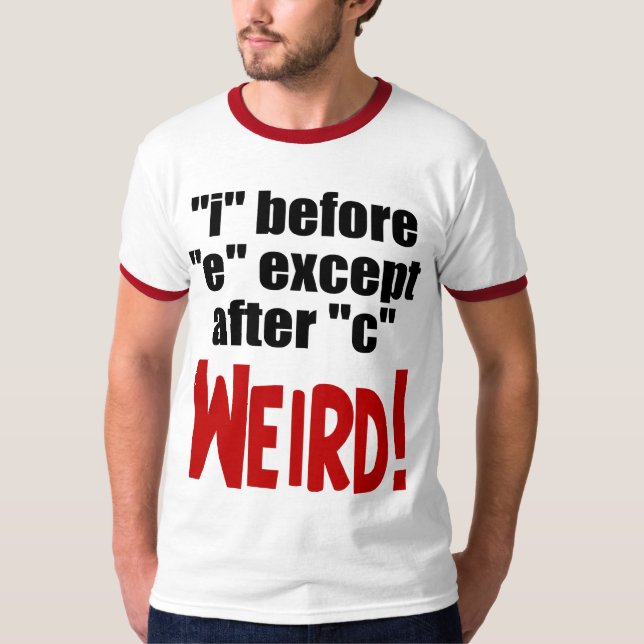 Camiseta "mim" antes da língua inglesa engraçada de "e" - (Frente)