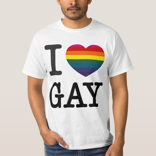 Camiseta Mim arco-íris do gay do coração (Frente)