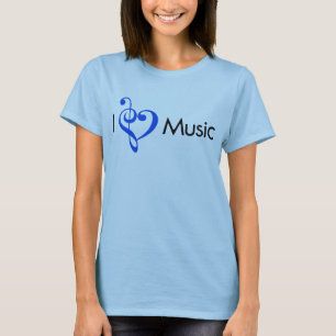 Camiseta Mim azul da música do coração