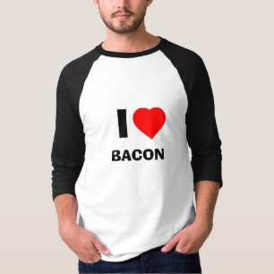 Camiseta Mim bacon do coração
