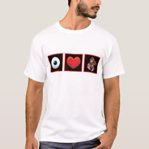 CAMISETA MIM BEBÊ SQUATCH DO CORAÇÃO
