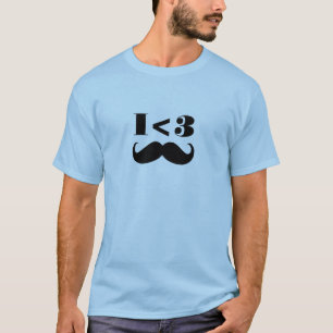 Camiseta Mim bigode <3