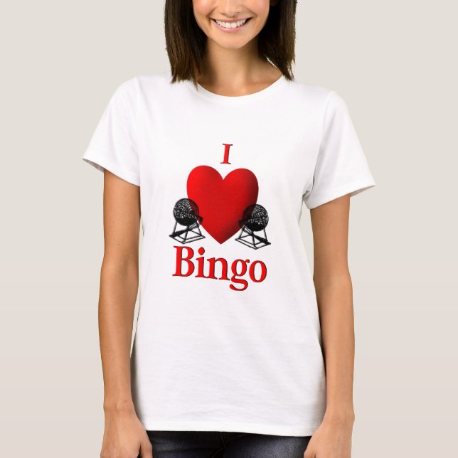 Camiseta Mim Bingo do coração (Frente)