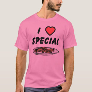 Camiseta Mim brownies do Special do coração