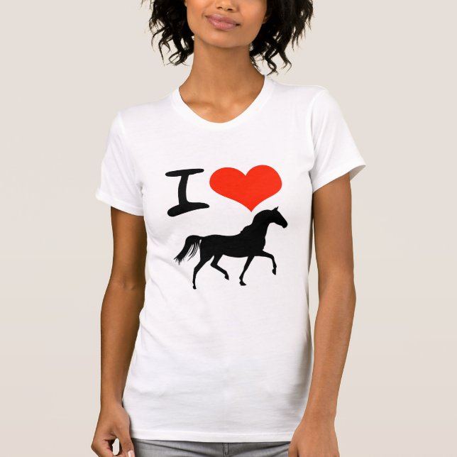 Camiseta Mim cavalos do coração (Frente)
