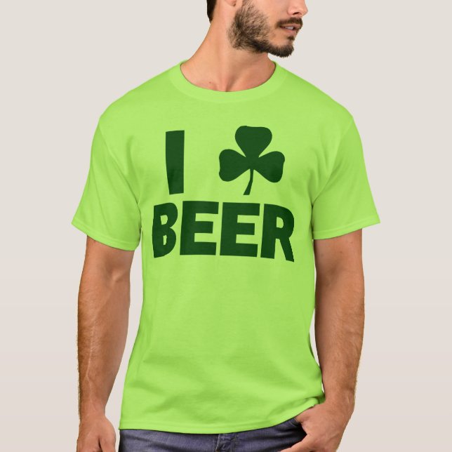 Camiseta Mim cerveja do trevo (Frente)