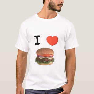 CAMISETA MIM CHEESEBURGERS DO CORAÇÃO
