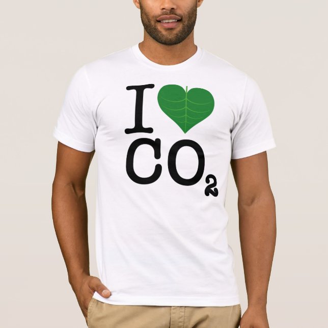 Camiseta Mim CO2 do coração (Frente)