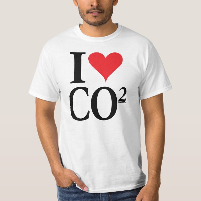 Camiseta Mim CO2 do coração (Frente)
