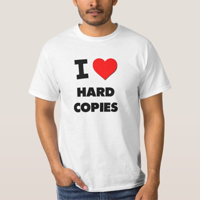 Camiseta Mim cópias impressas do coração (Frente)
