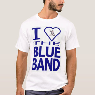 Camiseta Mim coração a banda azul