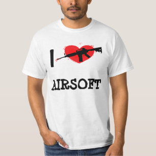Camiseta Mim coração Airsoft