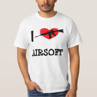 Camiseta Mim coração Airsoft