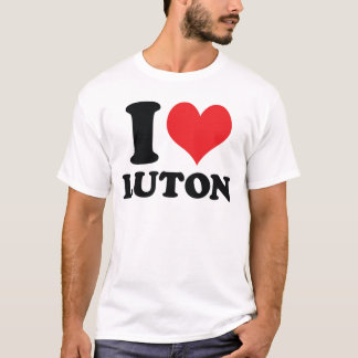 Camiseta Mim coração/amor Luton