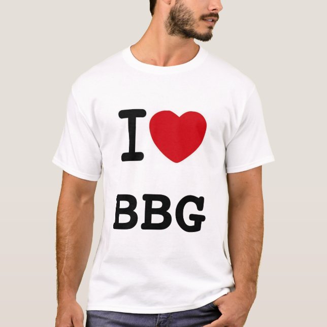 Camiseta Mim coração BBG (Frente)