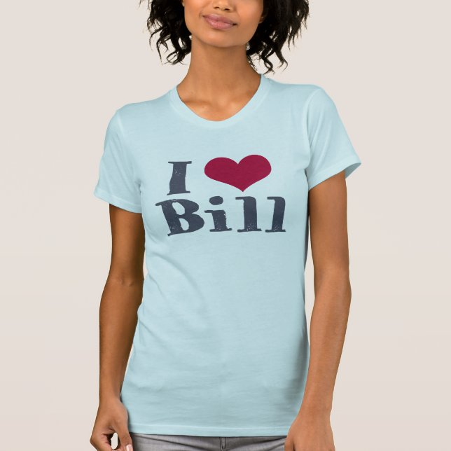 Camiseta Mim coração Bill (Frente)