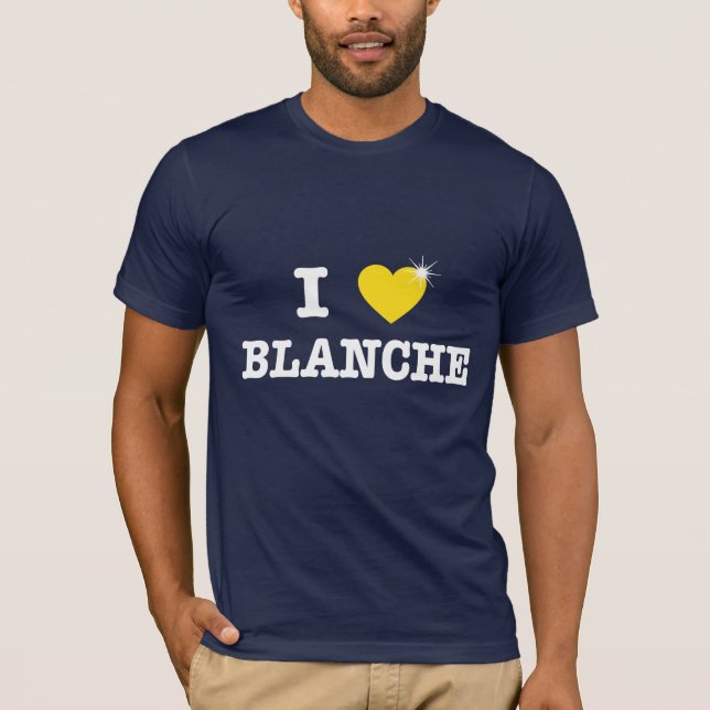 Camiseta Mim coração Blanche (Frente)