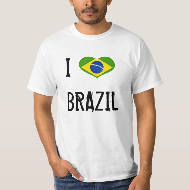 Camiseta Mim coração Brasil (Frente)