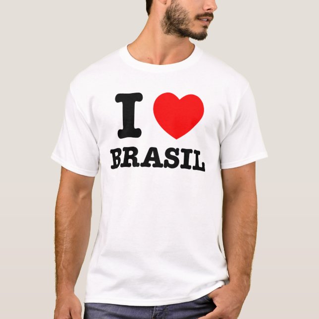 Camiseta Mim coração Brasil (Frente)