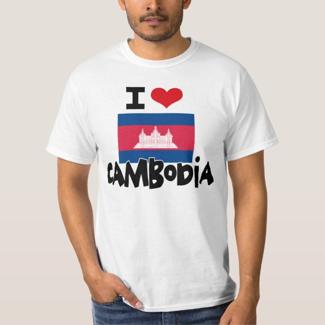 CAMISETA MIM CORAÇÃO CAMBODIA (Frente)