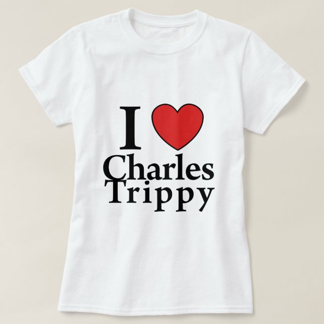 Camiseta Mim coração Charles Trippy (Frente do Design)