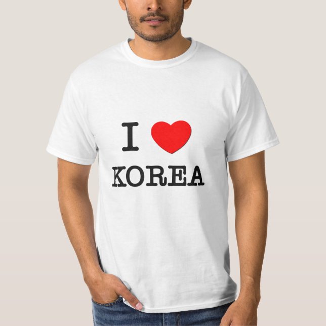 CAMISETA MIM CORAÇÃO COREIA (Frente)