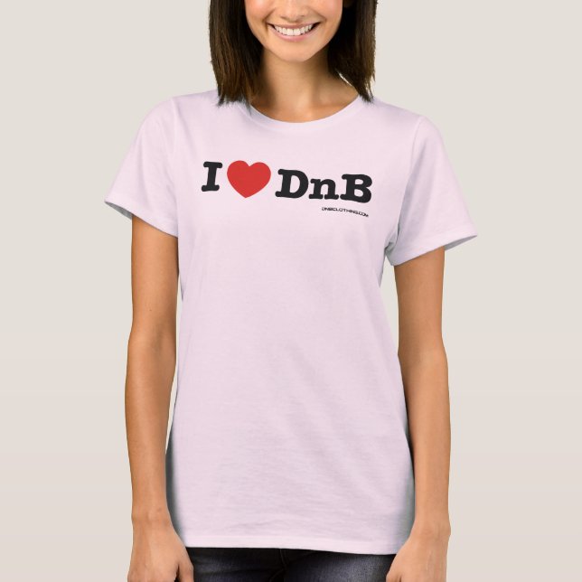 Camiseta Mim coração DnB (Frente)
