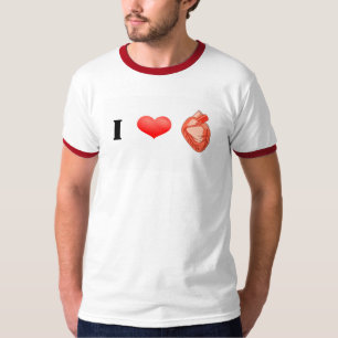 Camiseta Mim coração do coração!