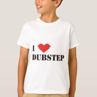 Camiseta mim coração Dubstep
