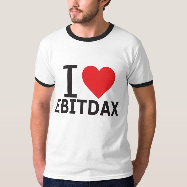 Camiseta Mim coração EBITDAX (Frente)