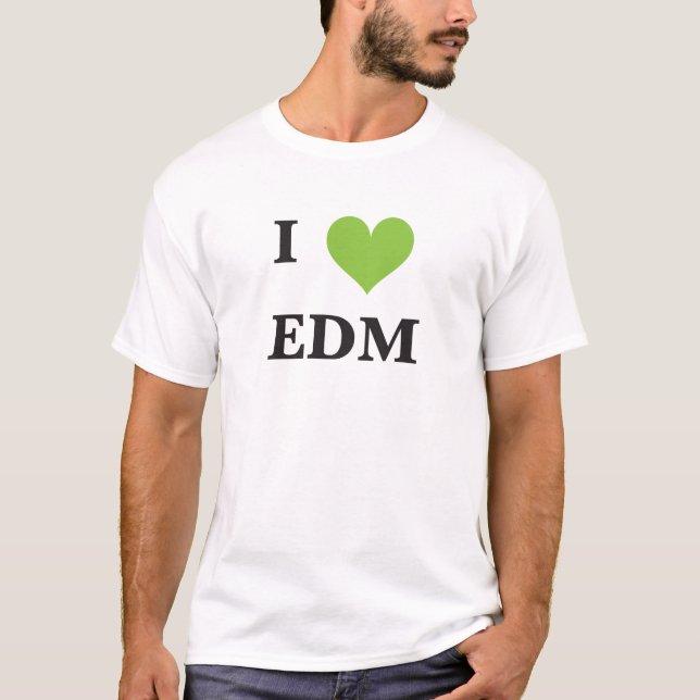 Camiseta mim coração EDM (Frente)