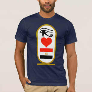 Camiseta Mim coração Egipto