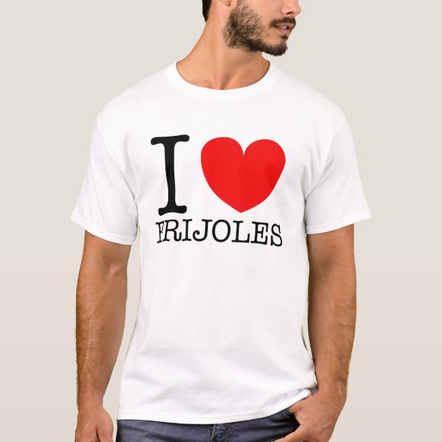 Camiseta mim coração FRIJOLES (Frente)