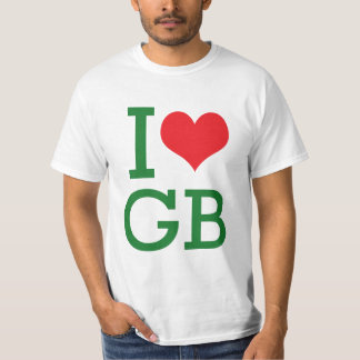 Camiseta mim coração gb
