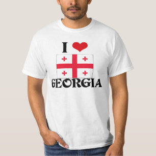 CAMISETA MIM CORAÇÃO GEÓRGIA