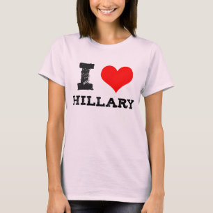 Camiseta Mim coração Hillary