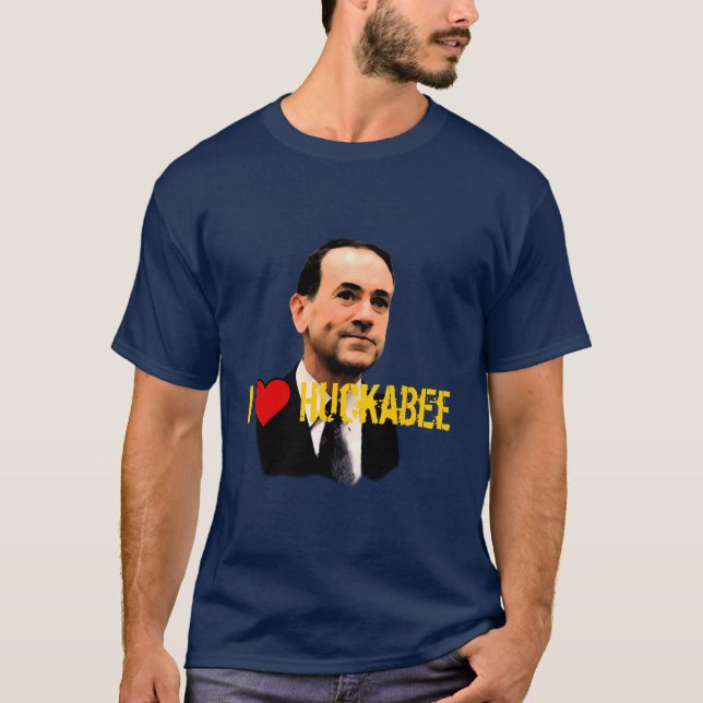 Camiseta Mim coração Huckabee (Frente)