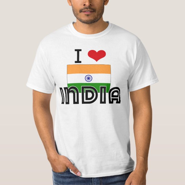 CAMISETA MIM CORAÇÃO INDIA (Frente)