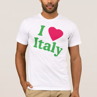 Camiseta mim coração Italia