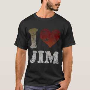 Camiseta Mim coração Jim