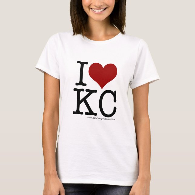 CAMISETA MIM CORAÇÃO KC (Frente)