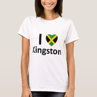 Camiseta Mim coração Kingston (Jamaica)