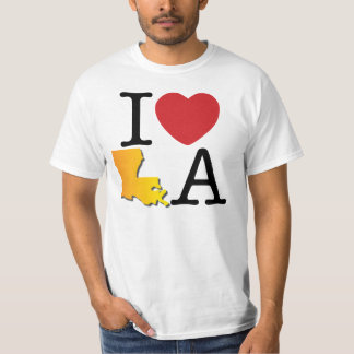 Camiseta Mim coração Louisiana