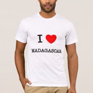 CAMISETA MIM CORAÇÃO MADAGASCAR