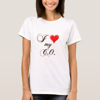 Camiseta Mim "coração" meu C.O.