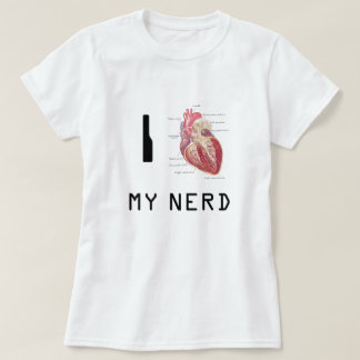 Camiseta Mim coração meu nerd