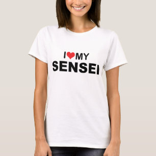 Camiseta Mim coração meu t-shirt de Sensei