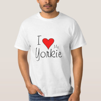 Camiseta Mim coração meu yorkie